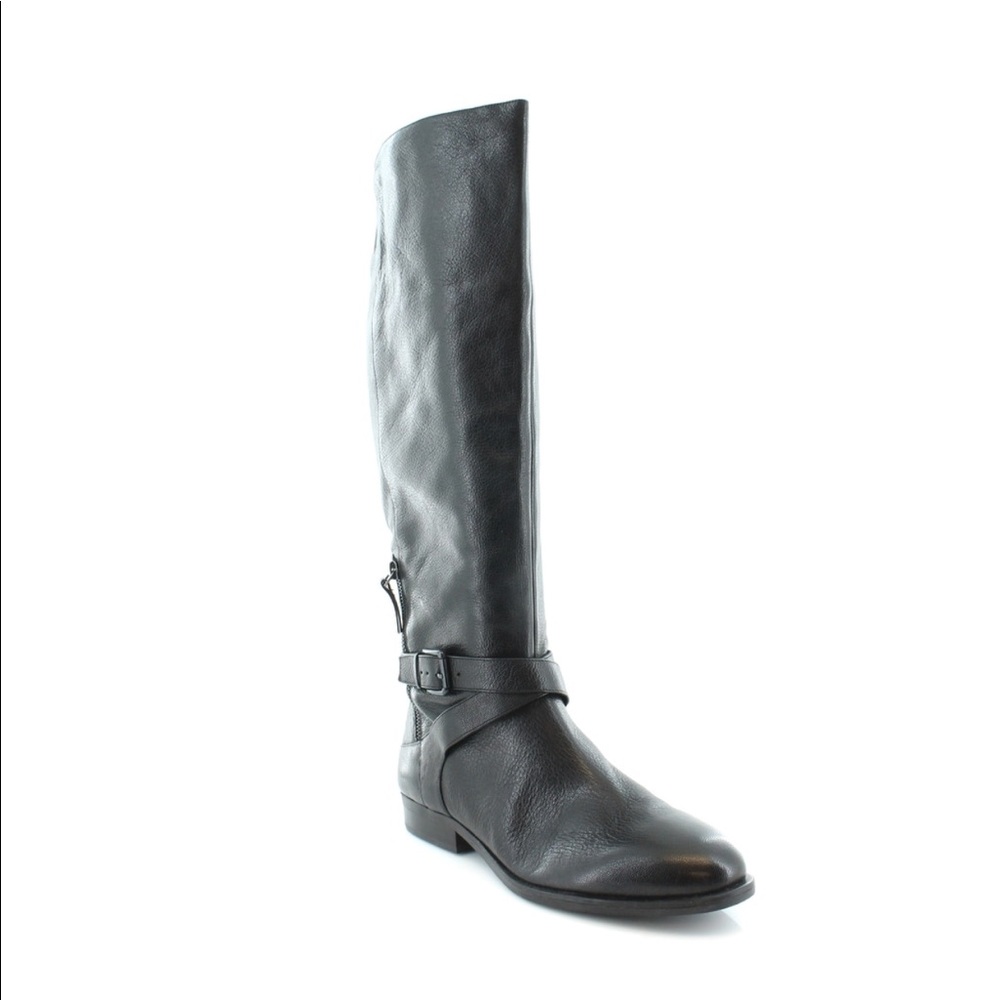 Nine West Sexy Leather Riding Boots